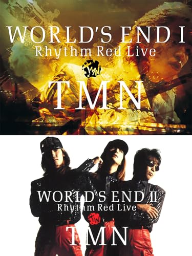 『WORLD'S END Rhythm Red Live』I・IIのジャケット